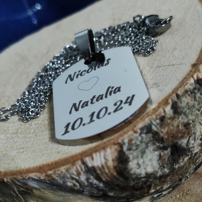 Collar Personalizado con Foto y texto